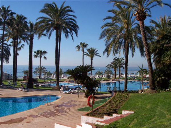 tuin Hotel Triton Benalmadena